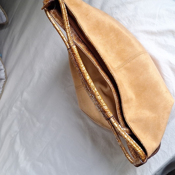 Faux Seude Boho tote - Picture 5 of 12